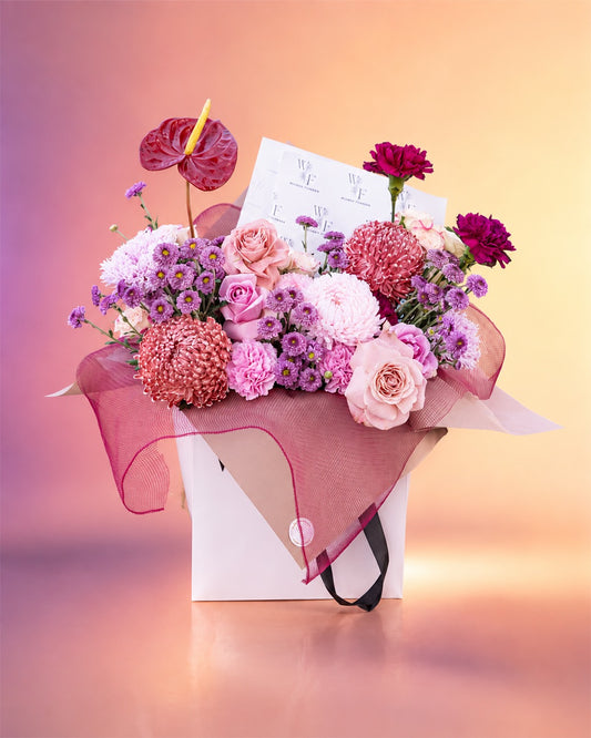 Burgundy Garden Bouquet