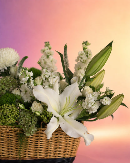 Classic White Basket