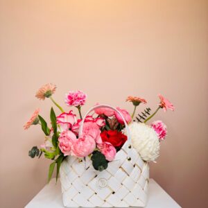 Blushing Bloom Basket