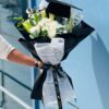 Graduation Glory – White Elegance Bouquet