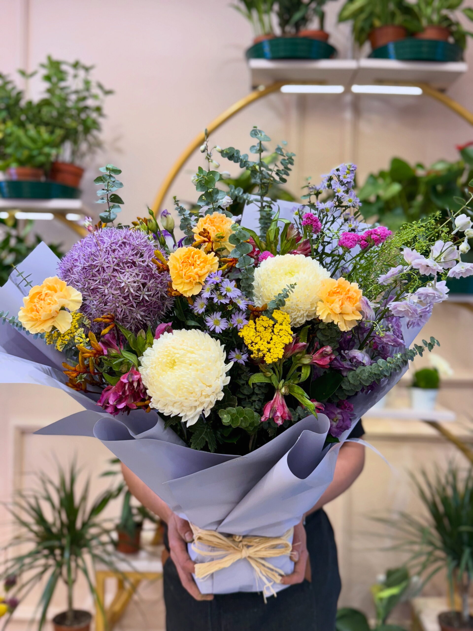 Garden Symphony – Mixed Bloom Bouquet