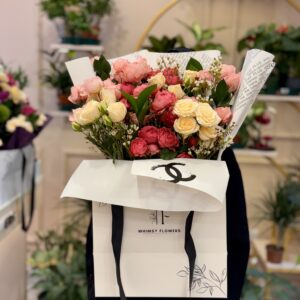 Chic Bloom – Whimsy Floral Gift Bag