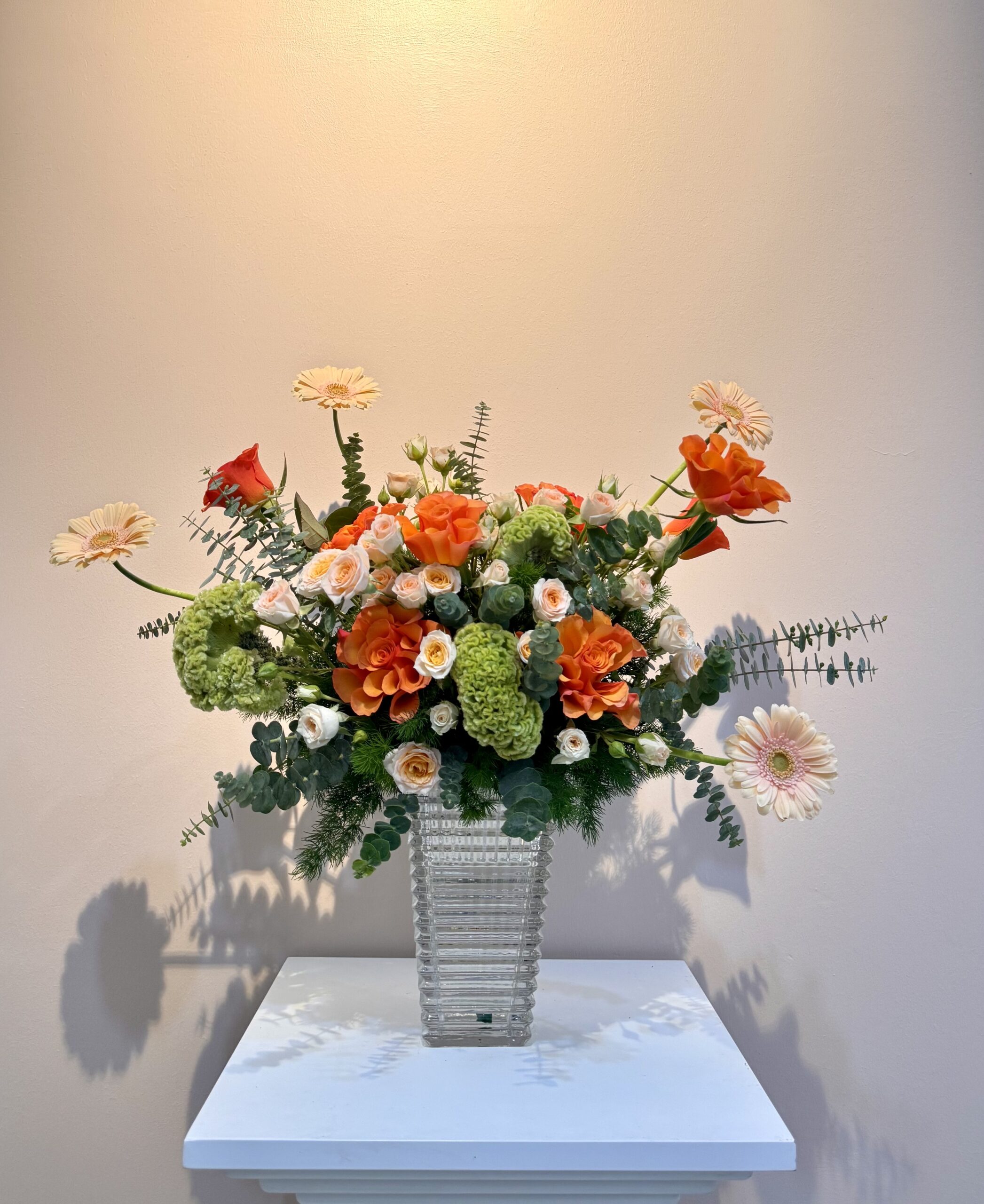 Citrus Charm – Vibrant Vase Arrangement