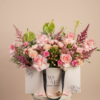 Blush Elegance Floral Bag